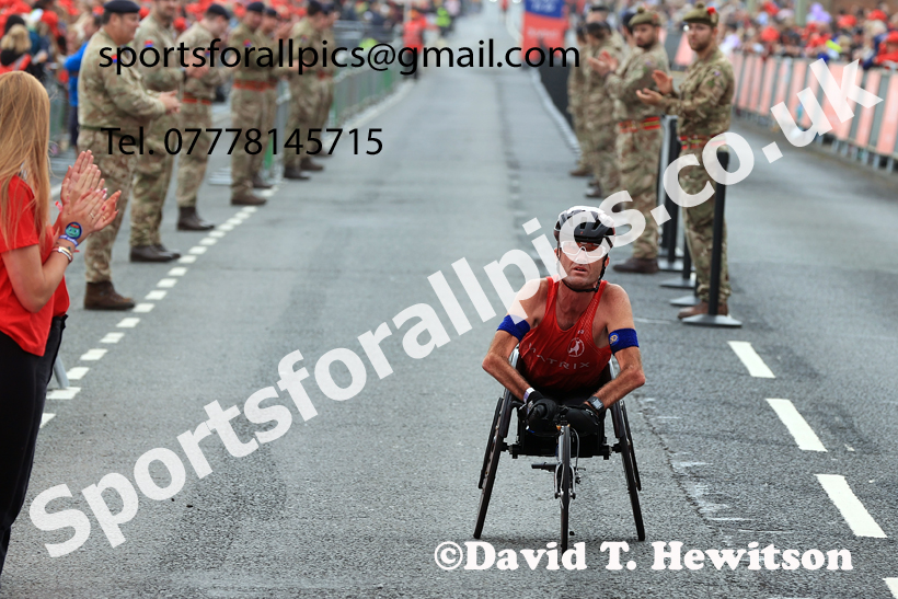 Great North Run Wheelchair, 2025 AJ Bell Great North Run. Photo: David T. Hewitson/Sports for All Pics